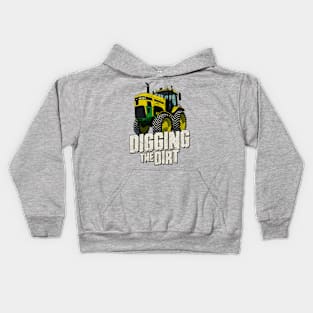 Digging The Dirt Kids Hoodie